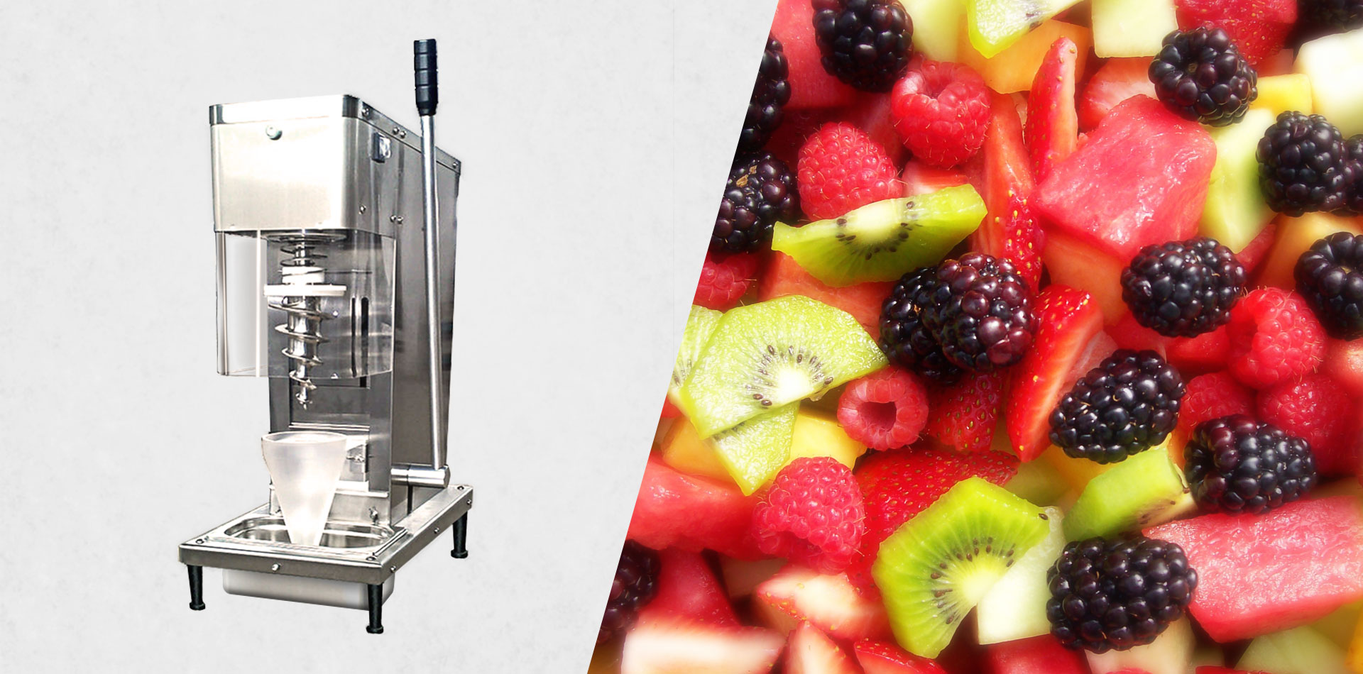 Trendyblends Real Fruit - Ice Cream Machine